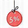 Tag icon representing discount